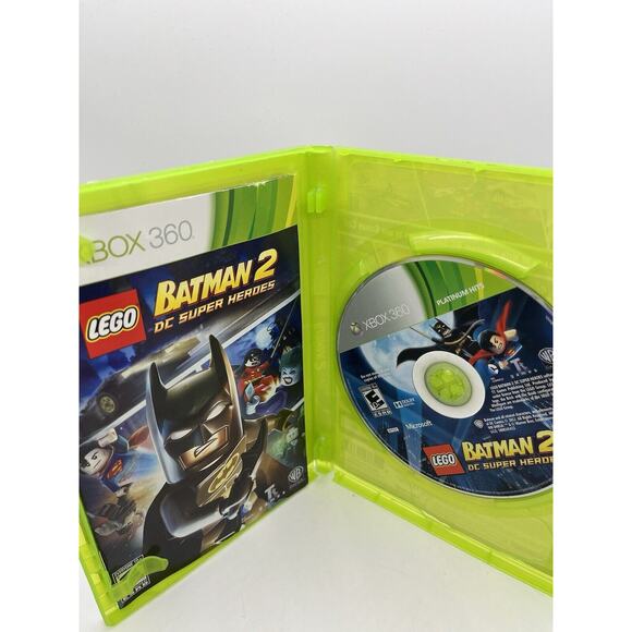 LEGO Batman 2 DC Super Heroes Xbox 360 PH - Complete CIB - Tested - Picture 5 of 8
